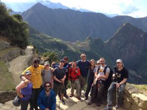 Machu Picchu w/ my classmates